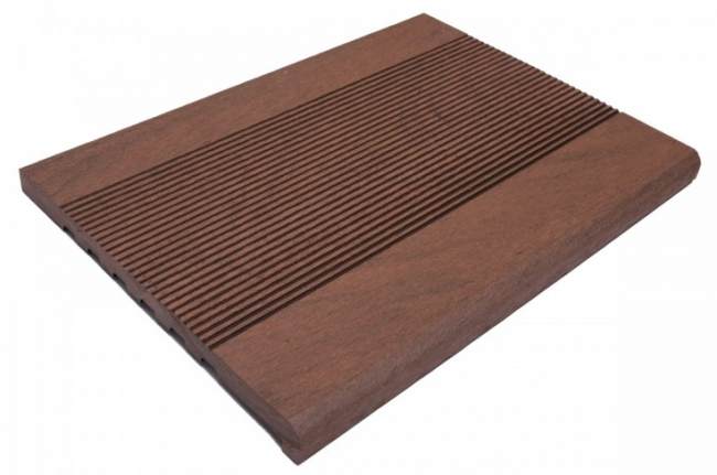 Ступень ДПК полнотелая TimberTex Кедр